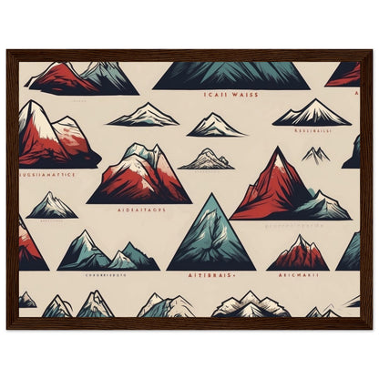 Premium Matte Paper Wooden Framed Poster