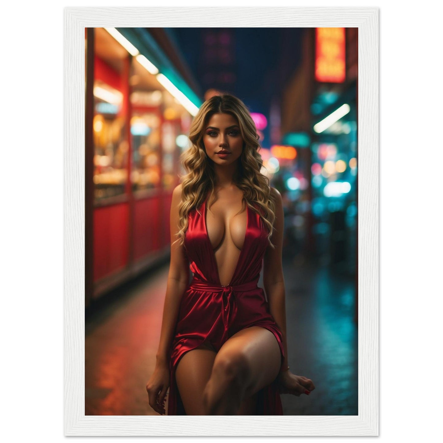 Premium Matte Paper Wooden Framed Poster