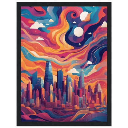 Premium Matte Paper Wooden Framed Poster
