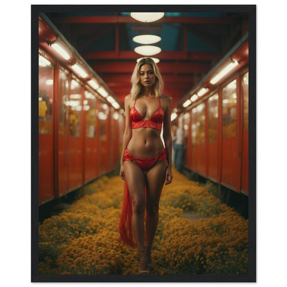 Premium Matte Paper Wooden Framed Poster