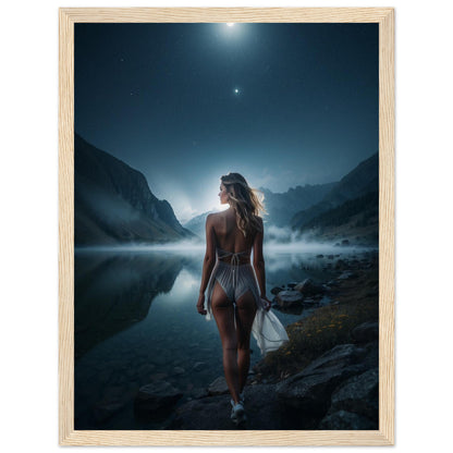 Premium Matte Paper Wooden Framed Poster