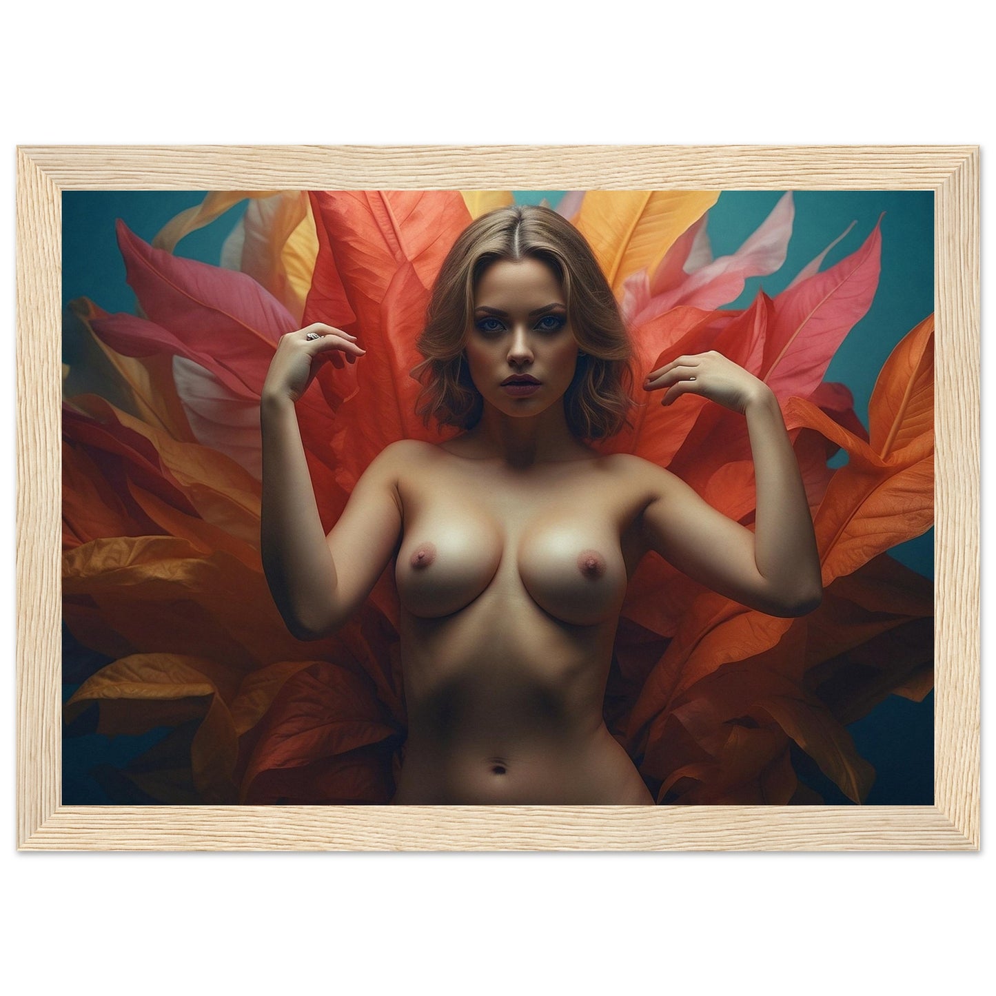 Premium Matte Paper Wooden Framed Poster