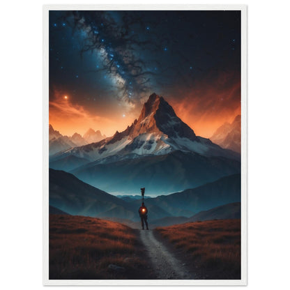Premium Matte Paper Wooden Framed Poster