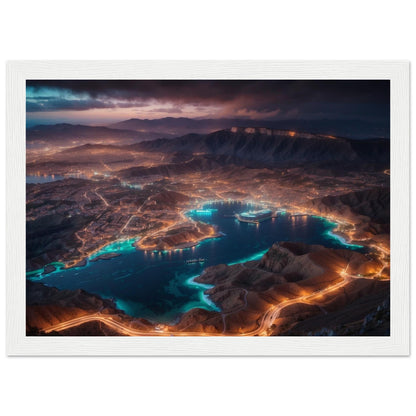 Premium Matte Paper Wooden Framed Poster