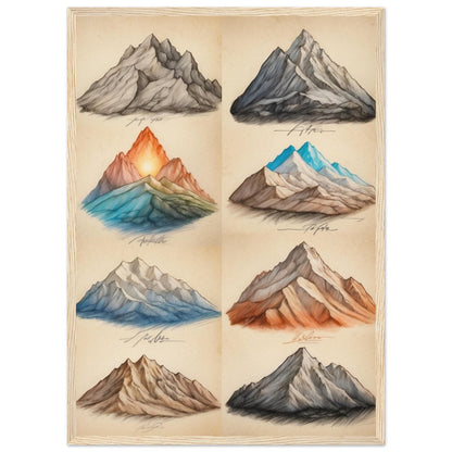Premium Matte Paper Wooden Framed Poster