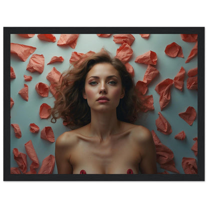 Premium Matte Paper Wooden Framed Poster