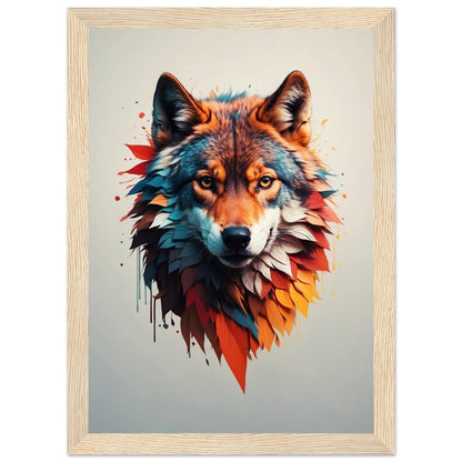 Premium Matte Paper Wooden Framed Poster