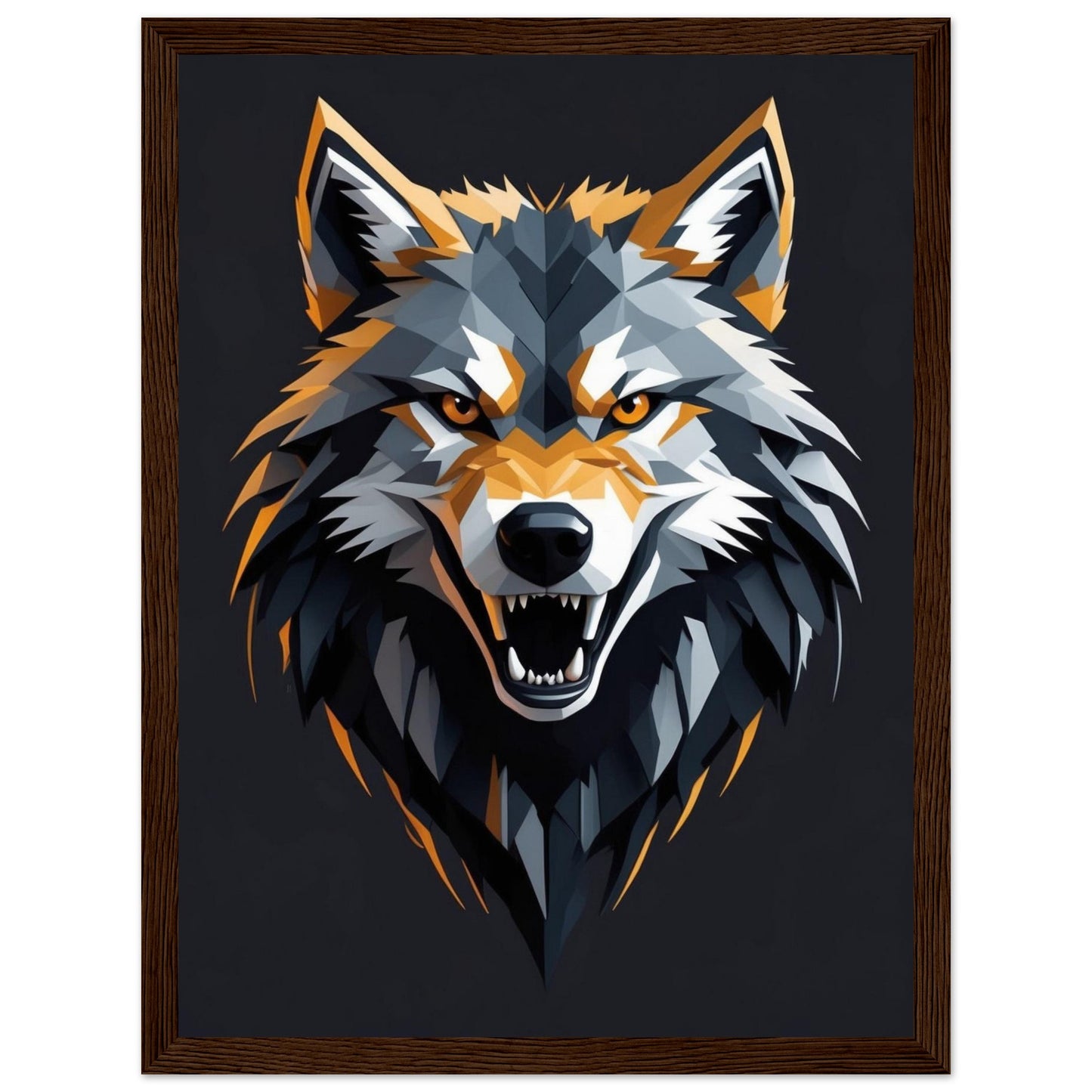 Premium Matte Paper Wooden Framed Poster