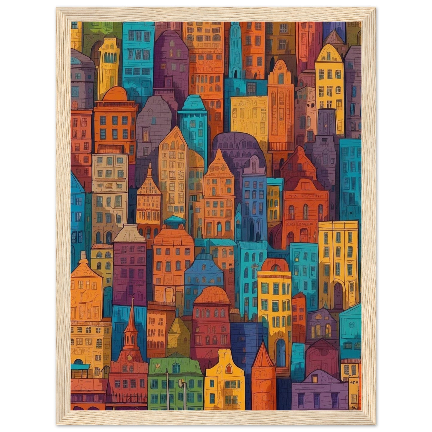 Premium Matte Paper Wooden Framed Poster