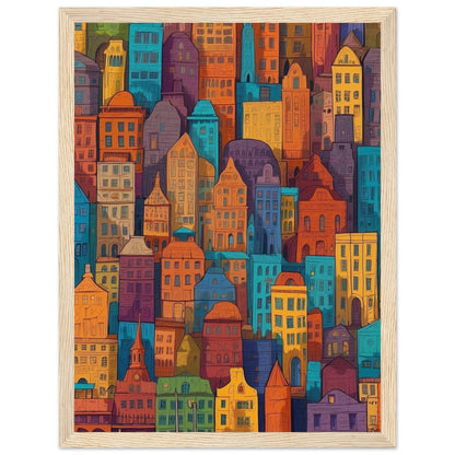 Premium Matte Paper Wooden Framed Poster