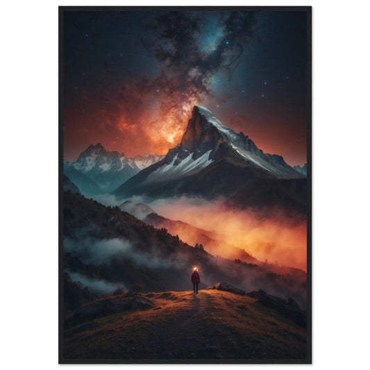 Premium Matte Paper Wooden Framed Poster