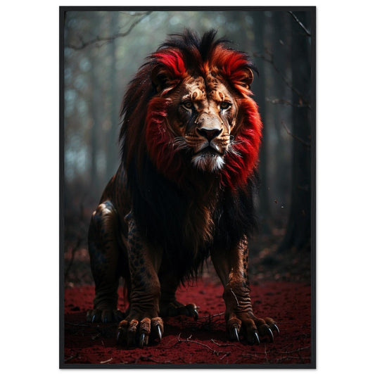 Premium Matte Paper Wooden Framed Poster