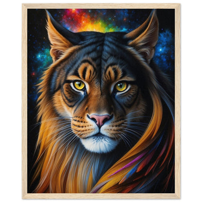 Premium Matte Paper Wooden Framed Poster
