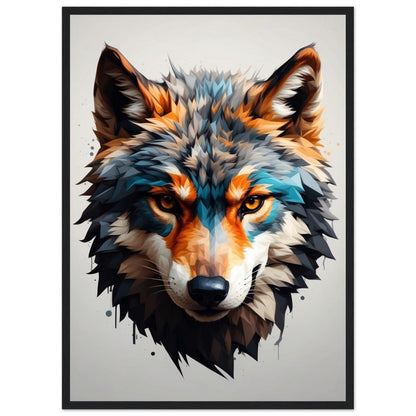 Premium Matte Paper Wooden Framed Poster