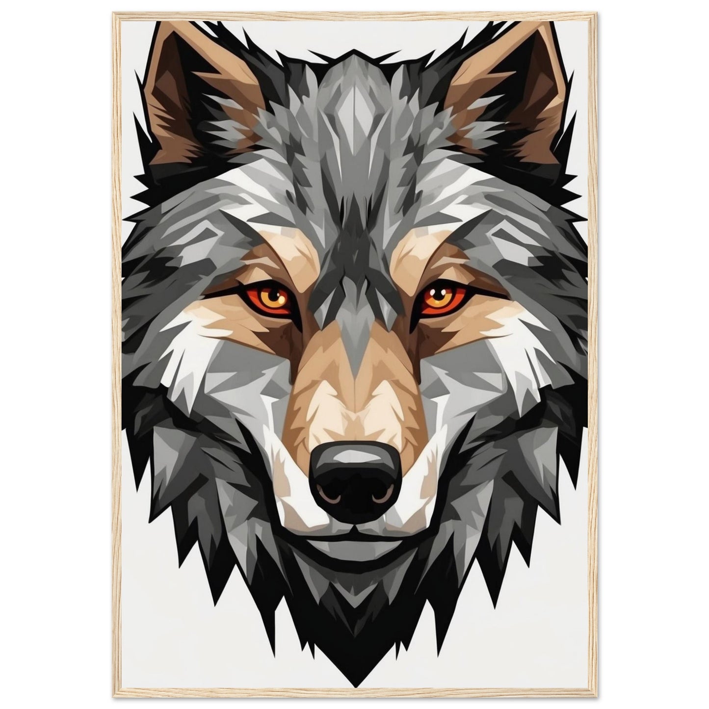 Premium Matte Paper Wooden Framed Poster