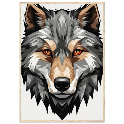 Premium Matte Paper Wooden Framed Poster
