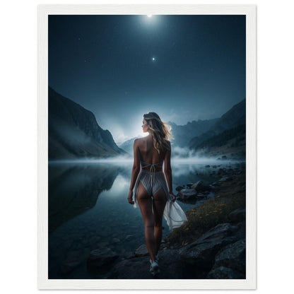 Premium Matte Paper Wooden Framed Poster