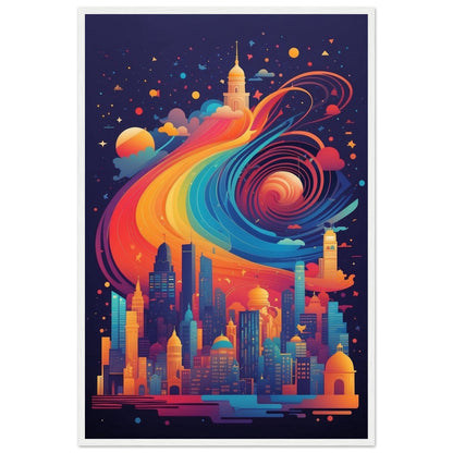 Premium Matte Paper Wooden Framed Poster