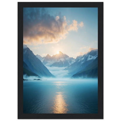 Premium Matte Paper Wooden Framed Poster
