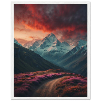 Premium Matte Paper Wooden Framed Poster