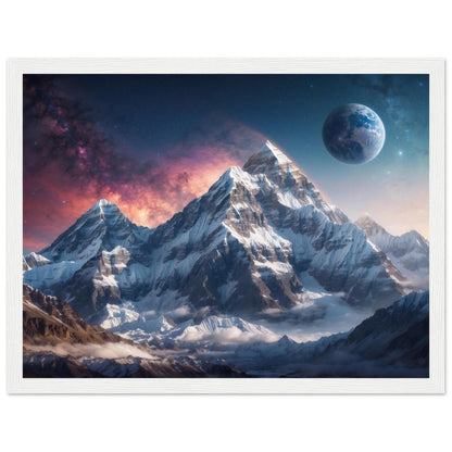 Premium Matte Paper Wooden Framed Poster