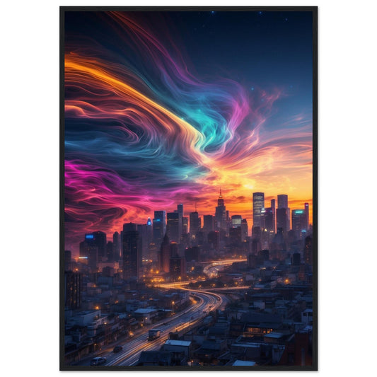 Premium Matte Paper Wooden Framed Poster