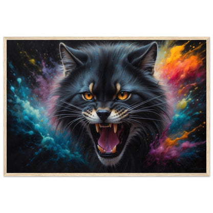 Premium Matte Paper Wooden Framed Poster