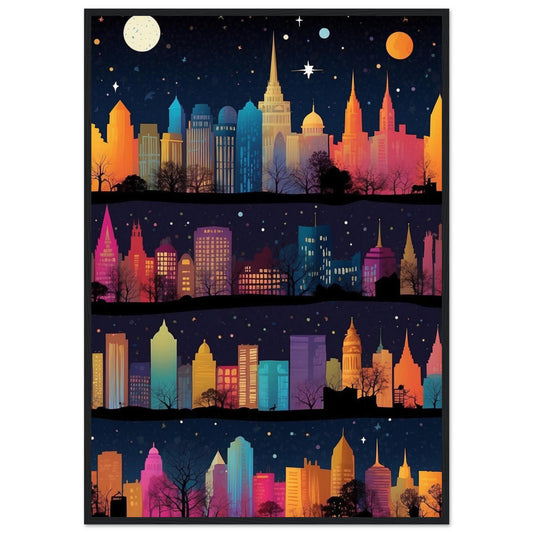 Premium Matte Paper Wooden Framed Poster