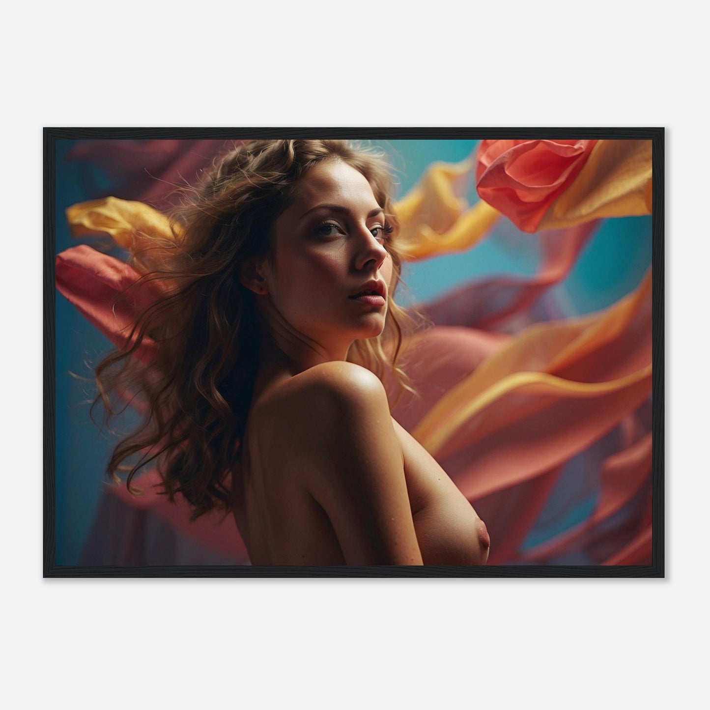 Premium Matte Paper Wooden Framed Poster