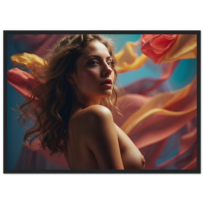 Premium Matte Paper Wooden Framed Poster