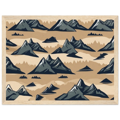 Premium Matte Paper Wooden Framed Poster