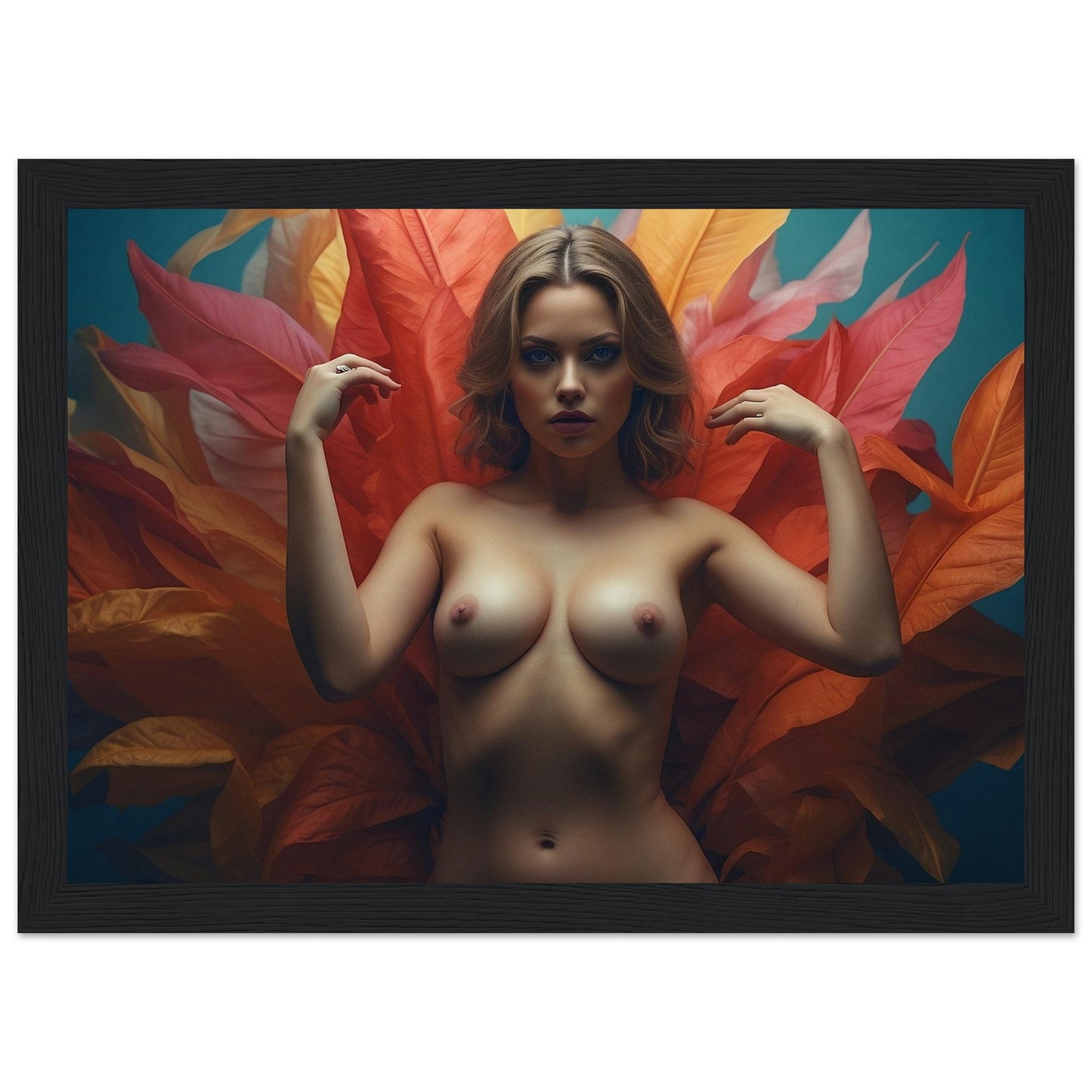 Premium Matte Paper Wooden Framed Poster