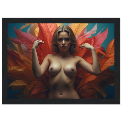 Premium Matte Paper Wooden Framed Poster
