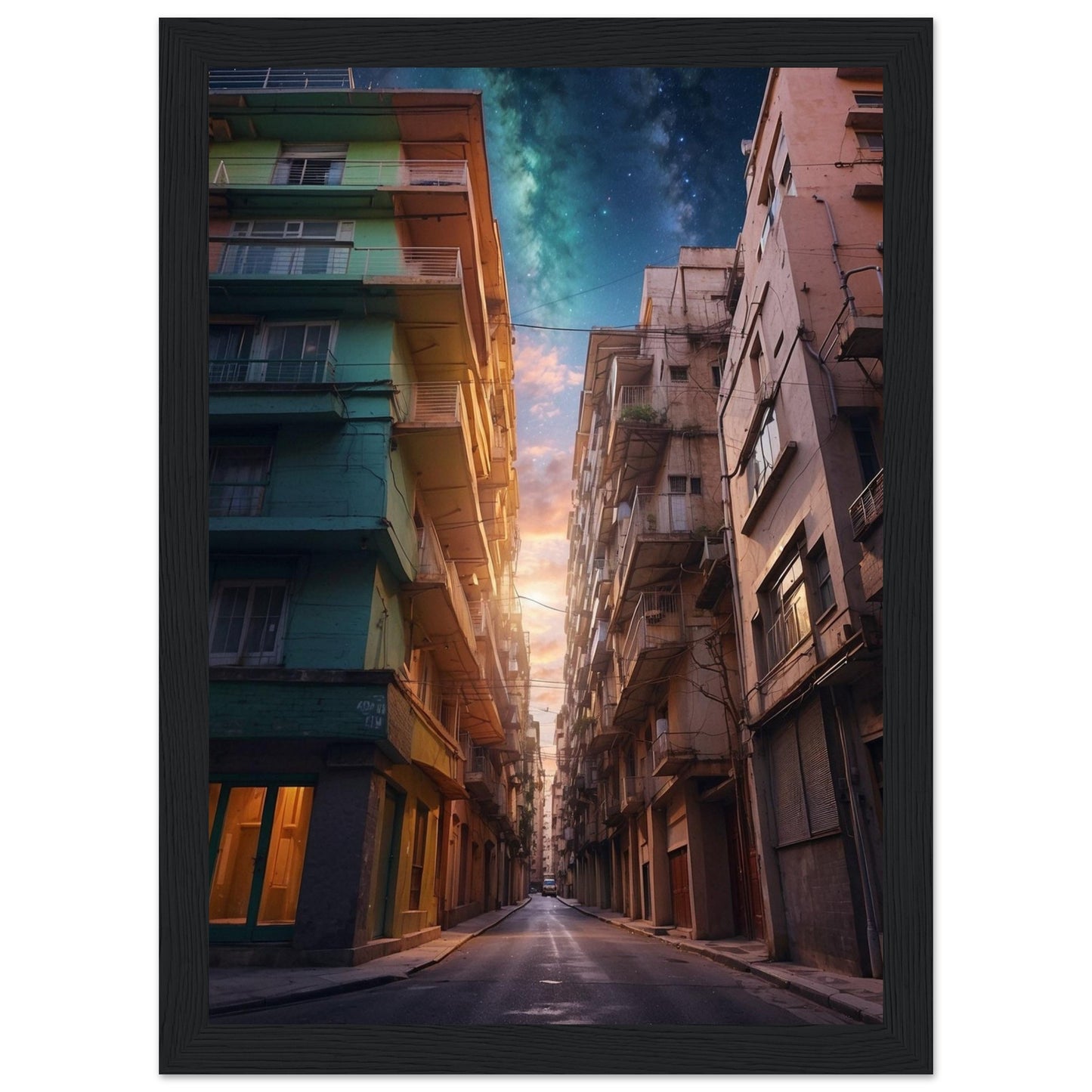 Premium Matte Paper Wooden Framed Poster