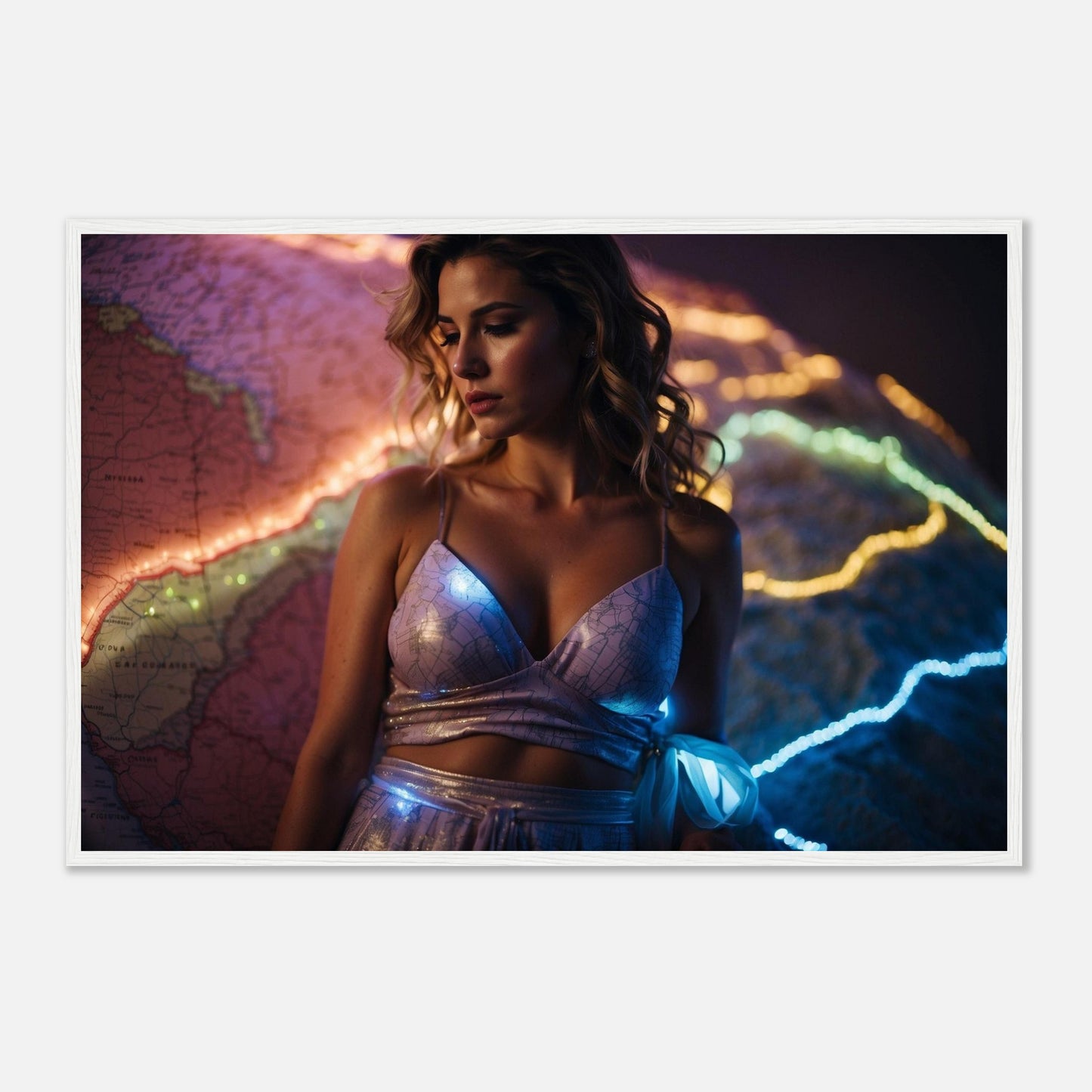 Premium Matte Paper Wooden Framed Poster