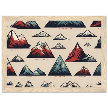 Premium Matte Paper Wooden Framed Poster