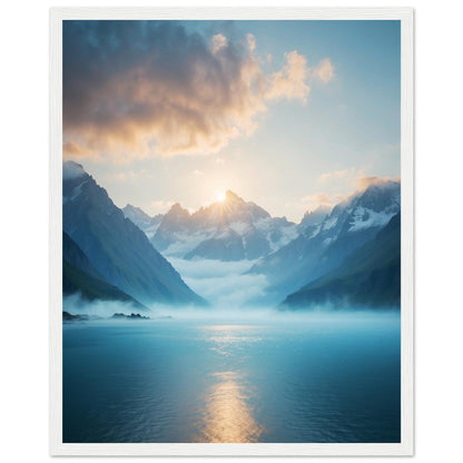 Premium Matte Paper Wooden Framed Poster