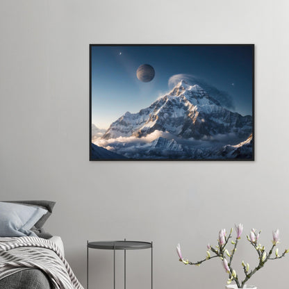 Premium Matte Paper Wooden Framed Poster