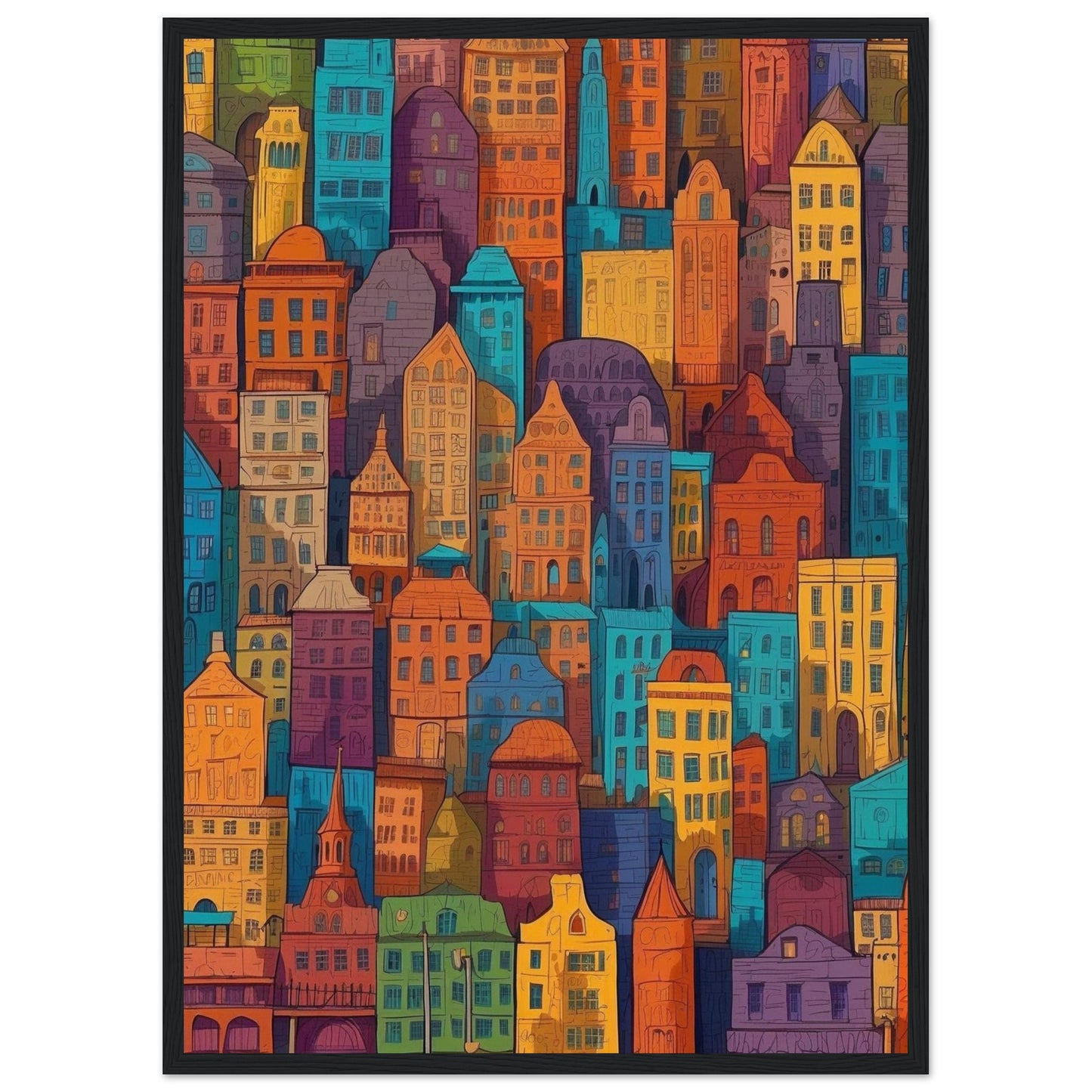 Premium Matte Paper Wooden Framed Poster