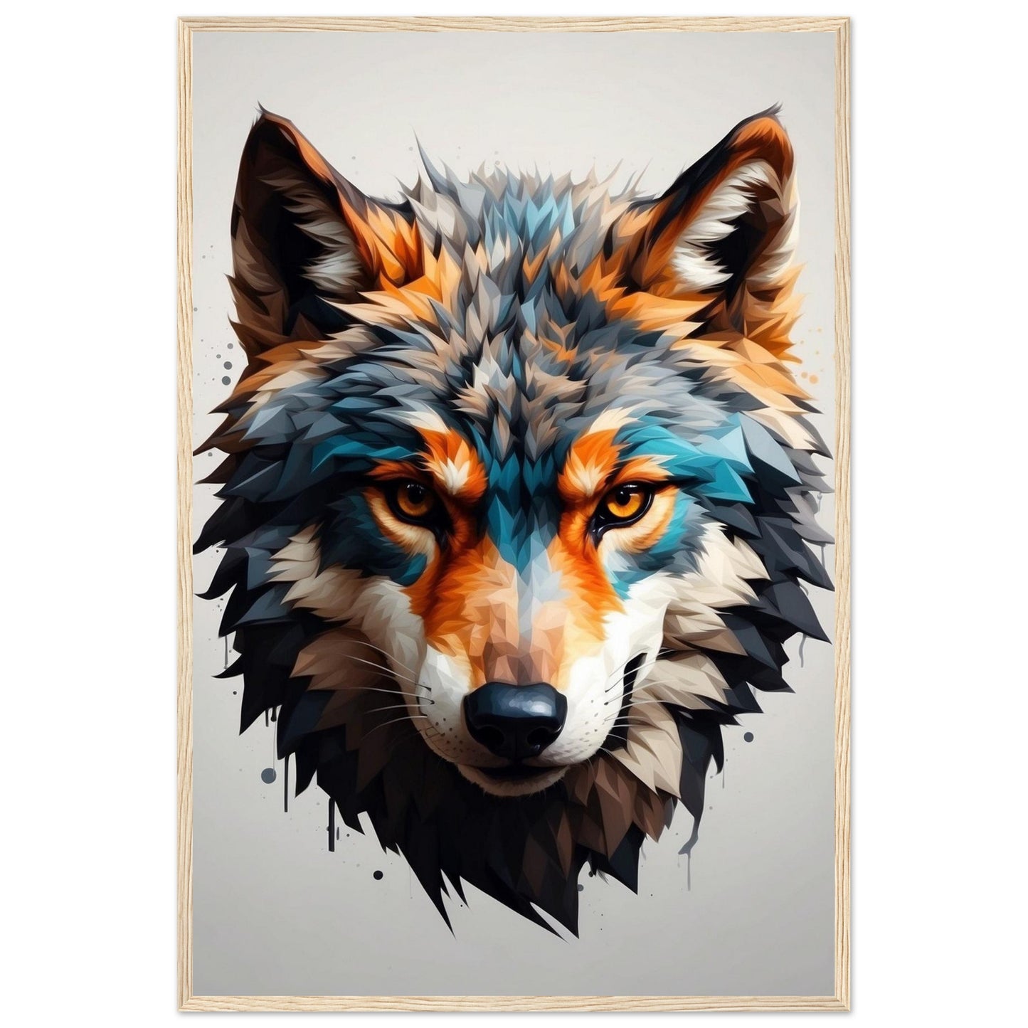 Premium Matte Paper Wooden Framed Poster