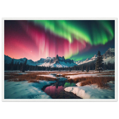 Premium Matte Paper Wooden Framed Poster