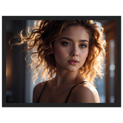 Premium Matte Paper Wooden Framed Poster
