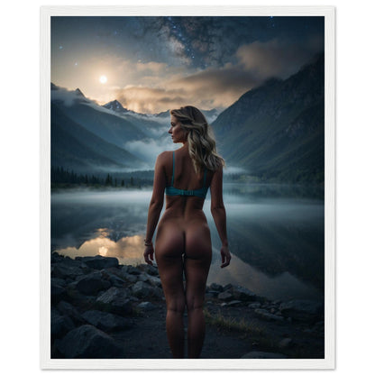 Premium Matte Paper Wooden Framed Poster