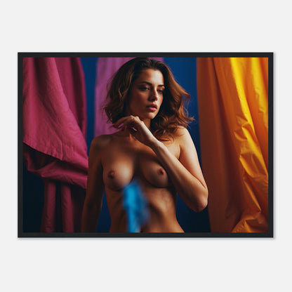 Premium Matte Paper Wooden Framed Poster