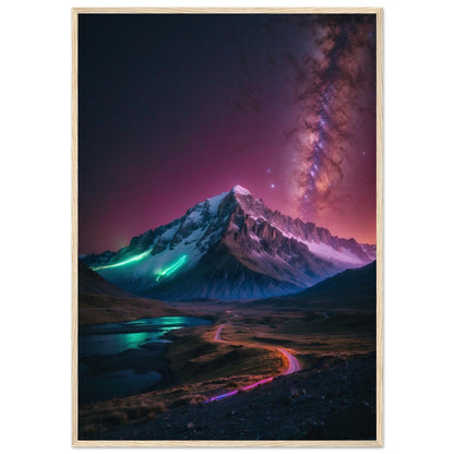 Premium Matte Paper Wooden Framed Poster