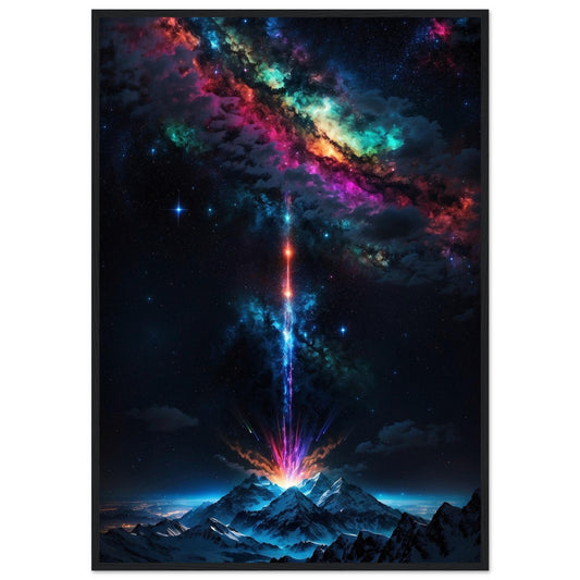 Premium Matte Paper Wooden Framed Poster
