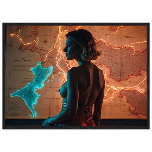 Premium Matte Paper Wooden Framed Poster
