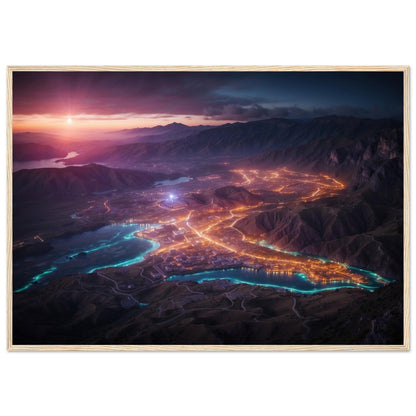 Premium Matte Paper Wooden Framed Poster
