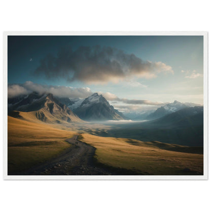 Premium Matte Paper Wooden Framed Poster