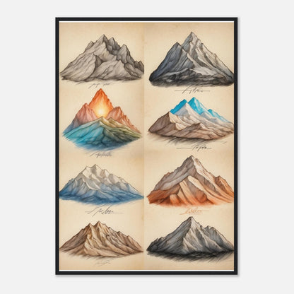 Premium Matte Paper Wooden Framed Poster
